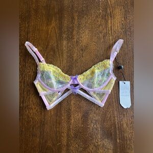 For Love and Lemons Lace Underwire Bra